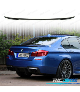 AILERON LIP SPOILER BMW F10 LOOK M PERFORMANCE PRETO BRILHANTE