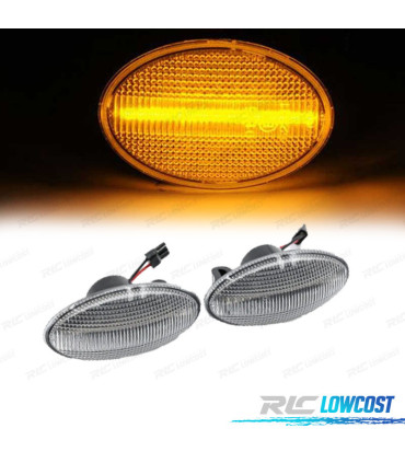 PISCAS LED DINAMICOS OPEL ASTRA F CORSA TIGRA CROMADO