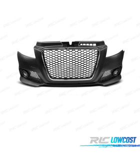 PARA-CHOQUES FRONTAL AUDI A3 8P 08-12 LOOK RS3 CROMO SRA