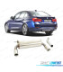 LINHA DE ESCAPE ESPORTIVO BMW F30 316 320 325 LOOK M DUPLA SAÍDA