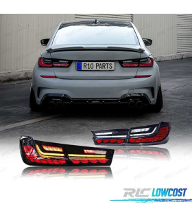 FAROLINS OLED DINAMICOS BMW G20 19-21 PRETO FUMADO