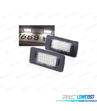 LUZ DE MATRICULA LED MERCEDES W204 W212 W221