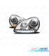 FAROIS FRONTAIS PARA PORSCHE CAYENNE 03-07 LUZ DIURNA XENON FUNDO CROMADO