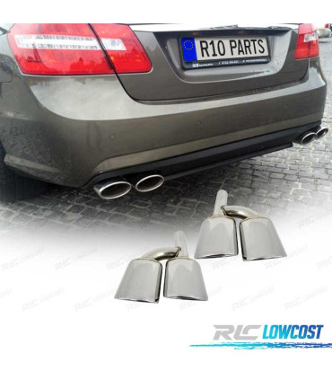 PONTEIRAS DE ESCAPE ESPECIFICA MERCEDES CLASE C W204 07-15 LOOK AMG C63 50X125