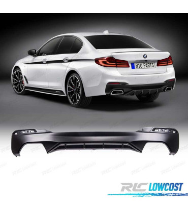 DIFUSOR BMW G30 530 540 LOOK M PERFORMANCE CARBONO