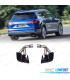 PONTEIRAS DE ESCAPE AUDI Q7 3.0T DIESEL 16-19 LOOK SQ7 PRETAS