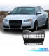 GRELHA FRONTAL AUDI A4 B7 LOOK S LINE PRETO BRILHO