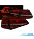 FAROLINS VOLKSWAGEN VW GOLF 7 12-17 LOOK GTI LEDS INDICADORES DINÂMICOS VERMELHO