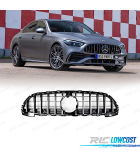 GRELHA FRONTAL MERCEDES W206 21- LOOK AMG GT 63 PRATEADA