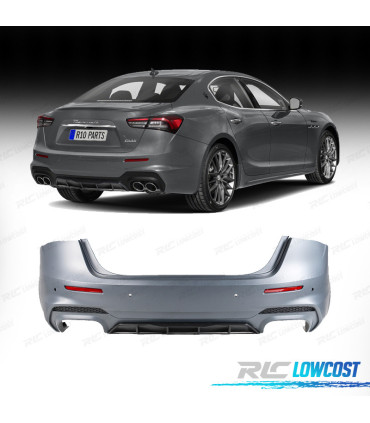 PARA-CHOQUES TRASEIRO MASERATI GHIBLI 14- LOOK TROFEO