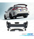 PARA-CHOQUES TRASEIRO HONDA CIVIC 21- LOOK TYPE R