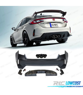 PARA-CHOQUES TRASEIRO HONDA CIVIC 21- LOOK TYPE R