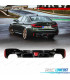 DIFUSOR BMW G30 G31 17- LOOK M5 CS PRETO BRILHANTE