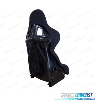 KIT BAQUET BACKET FIXA SPEEDWAY PRETA ESTILO EVO