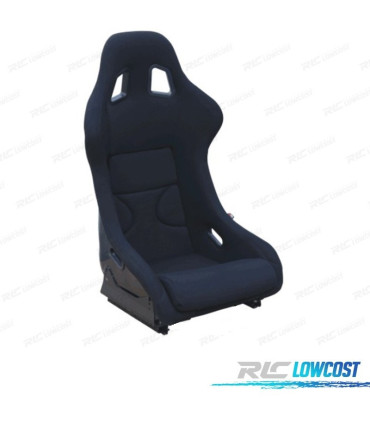 KIT BAQUET BACKET FIXA SPEEDWAY PRETA ESTILO EVO