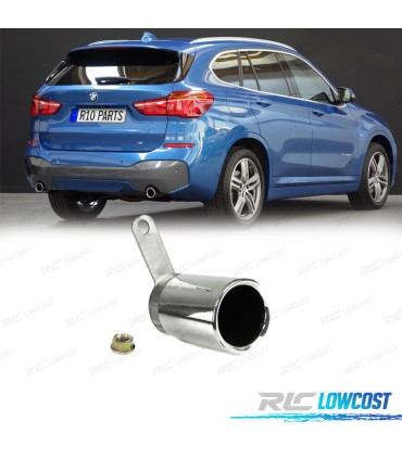 PONTEIRAS DE ESCAPE BMW X1 F48 14- CROMADO