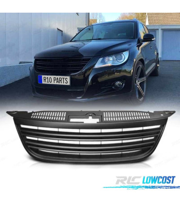 GRELHA FRONTAL VOLKSWAGEN VW TIGUAN 07-11 PRETA