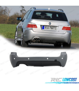 PARÁ-CHOQUES TRASEIRO BMW E61 03-07 LOOK M PDC