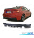 DIFUSOR BMW F22 F23 13- LOOK M PERFORMANCE PRETO MATE