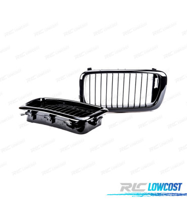 GRELHAS BMW E38 95-99 LOOK M PRETO BRILHANTE