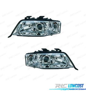 FARÓIS OPTICAS XENON AUDI A6 97-99