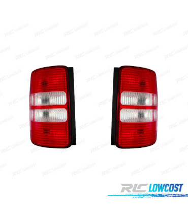 FAROLINS VOLKSWAGEN VW CADDY 1P 10-14 FUMADO VERMELHA