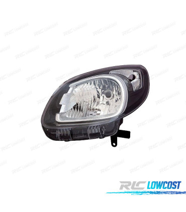 FAROL ESQ RENAULT KANGOO IV 13-19 FUNDO PRETO