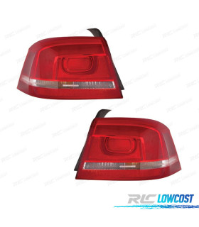 FAROLINS VOLKSWAGEN VW PASSAT 4P 10-14 LED BRANCO VERMELHO