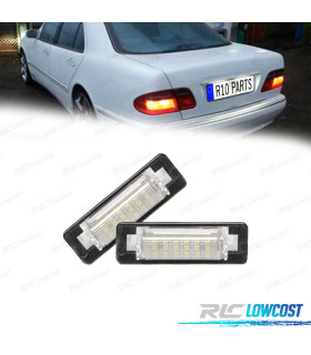LUZES MATRÍCULA PARA MERCEDES W210 SEDAN W202 SEDAN LED