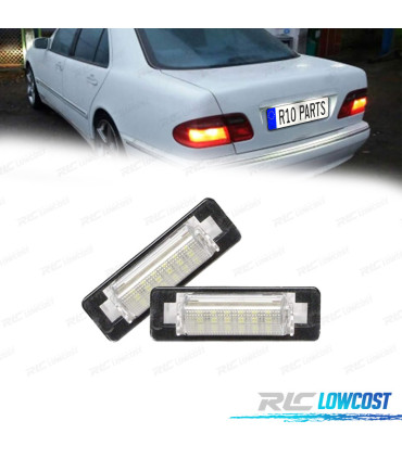 LUZES MATRÍCULA PARA MERCEDES W210 SEDAN W202 SEDAN LED