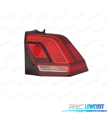 FAROLIM DIR VOLKSWAGEN VW TIGUAN 16-20 BRANCO LED VERMELHO