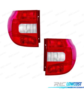 FAROLINS SKODA YETI 09-13 BRANCO VERMELHO