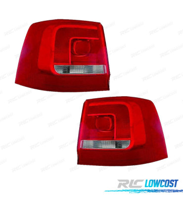 FAROLINS VOLKSWAGEN VW SHARAN 10-15 BRANCO VERMELHO