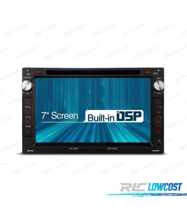 AUTO RADIO GPS ANDROID 14 PARA SEAT SKODA VOLKSWAGEN VW 7"