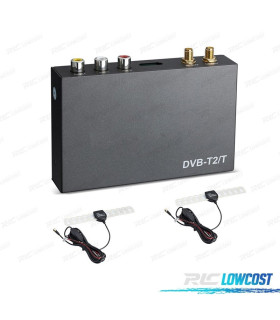 BOX TDT ANTENA DUPLA DVB-T DIGITAL TV