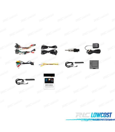 AUTO RÁDIO GPS ANDROID 13 VOLKSWAGEN VW PARA SEAT SKODA