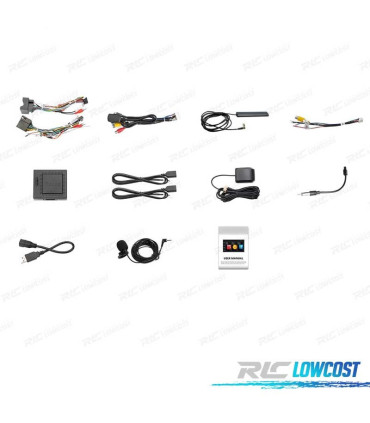 RADIO 8″ GPS ANDROID 11 VOLKSWAGEN VW PARA SEAT SKODA OCTACORE 4GB RAM+64GB ROM