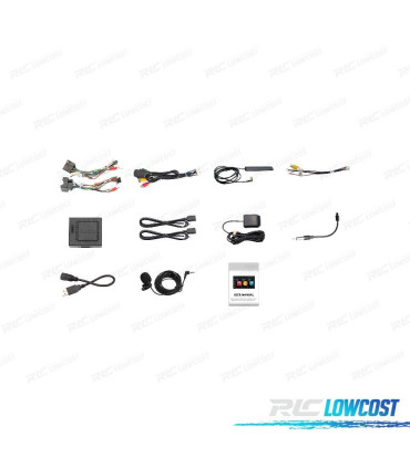 AUTO RÁDIO GPS ANDROID 14 VOLKSWAGEN VW PARA SEAT SKODA