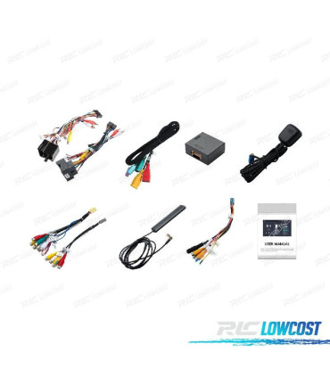 AUTO RADIO GPS ANDROID 12 VOLKSWAGEN VOLKSWAGEN VW SEAT SKODA 05-14