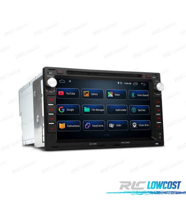 AUTO RADIO GPS ANDROID 11 PARA SEAT SKODA VOLKSWAGEN VW 7"
