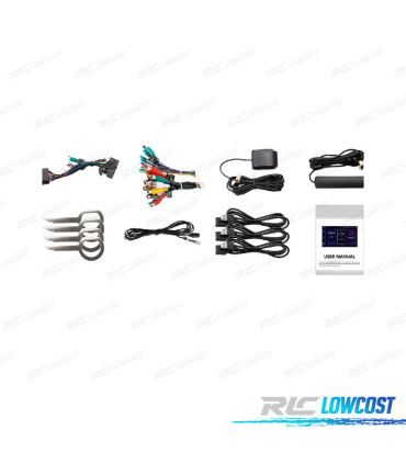 AUTO RADIO GPS ANDROID 12 PARA AUDI A4 B6 B7 00-08 SEAT EXEO 08-12