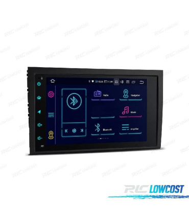 AUTO RADIO 8" GPS ANDROID 12 PARA AUDI A4 B6 B7 00-08 SEAT EXEO 08-12