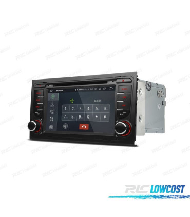 AUTO RADIO GPS ANDORID 12 PARA AUDI A4 B6 B7 00-08 PARA SEAT EXEO 08-12