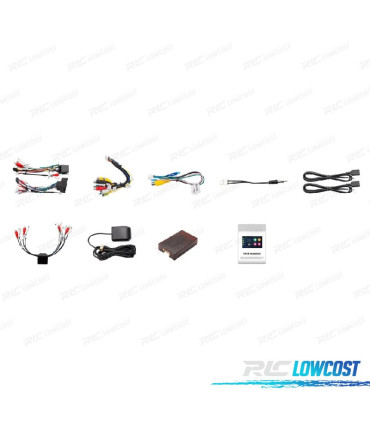 AUTO RÁDIO GPS ANDROID 12 PARA AUDI A4 S4 RS4 SEAT EXEO 00-08