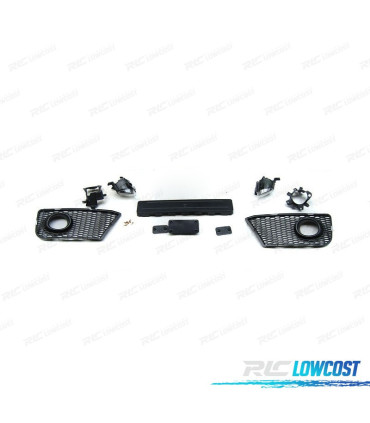 PÁRA-CHOQUE FRONTAL AUDI A3 8P 08-12 RS PRETO PDC