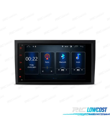AUTO RÁDIO GPS ANDROID 12 PARA AUDI A4 S4 RS4 SEAT EXEO 00-08