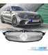 GRELHA DIANTEIRA MERCEDES W205 AMG 14-18 CAMERA LOOK DIAMOND SILVER