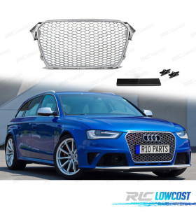 GRELHA FRONTAL AUDI A4 B8 11-15 CINZA CLARO