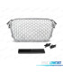 GRELHA FRONTAL AUDI A4 B8 11-15 CINZA CLARO