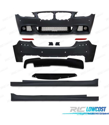 KIT CARROÇARIA BMW F11 TOURING 13-17 COM PDC + LAVA-FARÓIS LOOK M